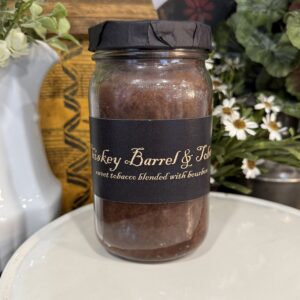 Whiskey Barrel & Tobacco Candle - Quart